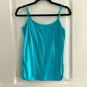 Blue tank top